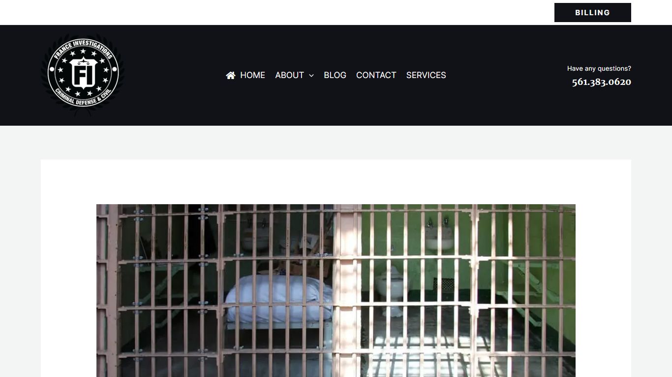 How to Locate a Person in the Jail System - France Investigations, LLC.